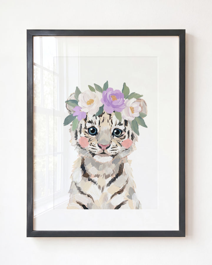 Little Painted Tiger-White