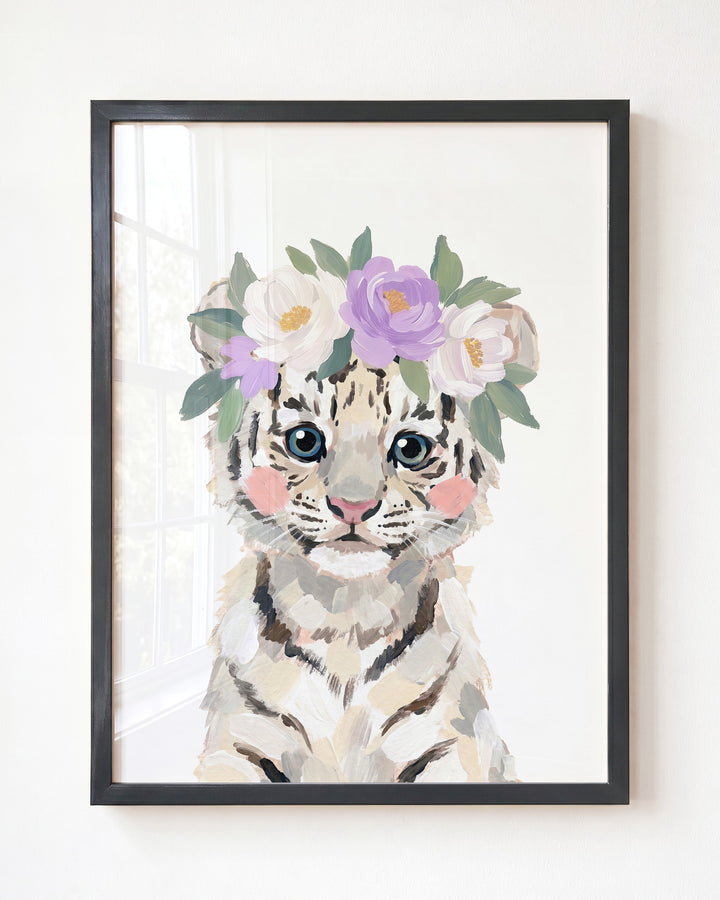 Little Painted Tiger-White