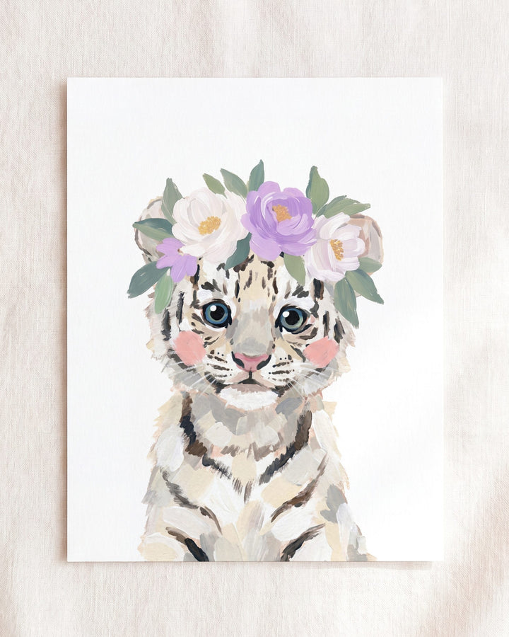 Little Painted Tiger-White