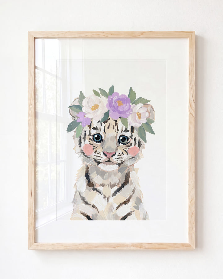 Little Painted Tiger-White