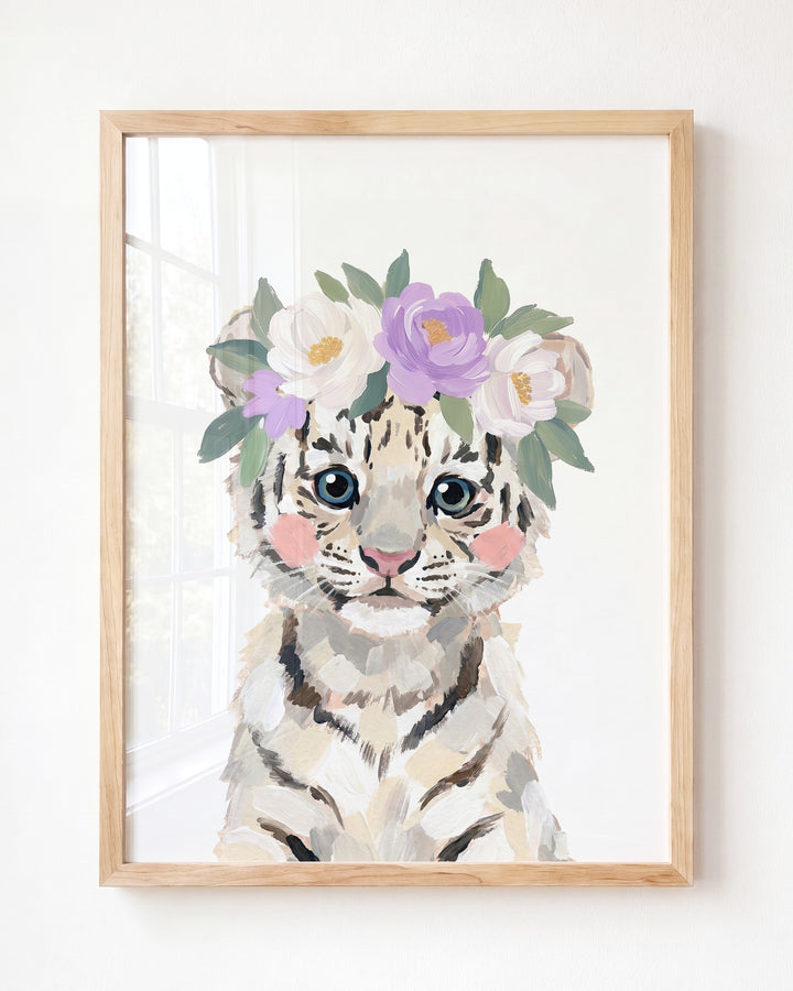 Little Painted Tiger-White