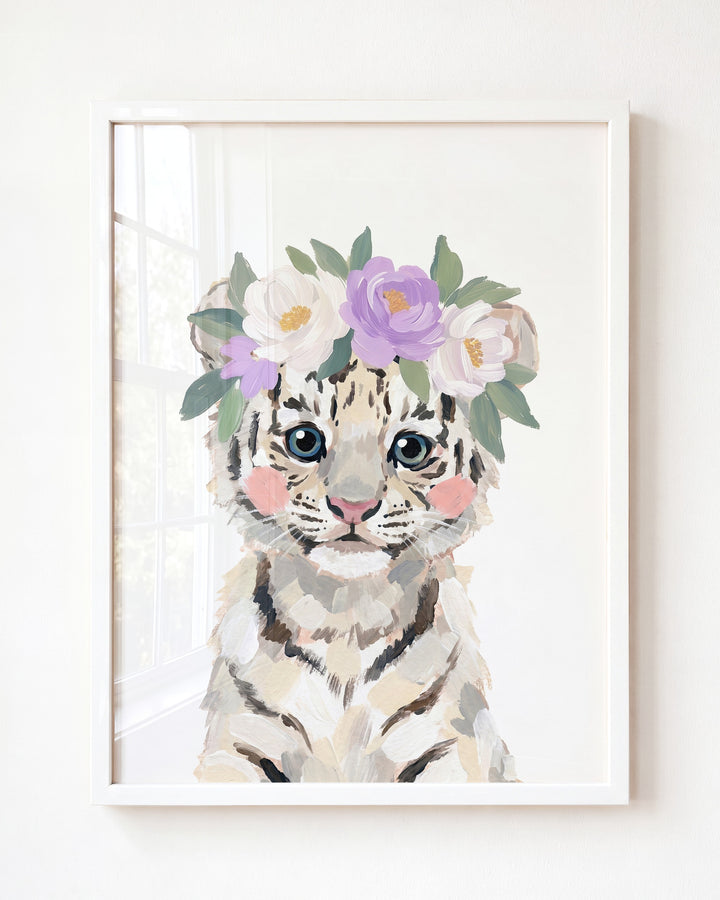 Little Painted Tiger-White