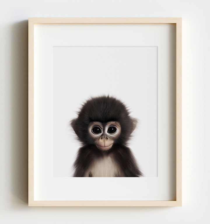 Baby Jungle & Safari Animals Set of 6 Nursery Decor Prints