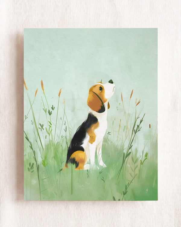 Nursery Art Picture Book Puppies Prints