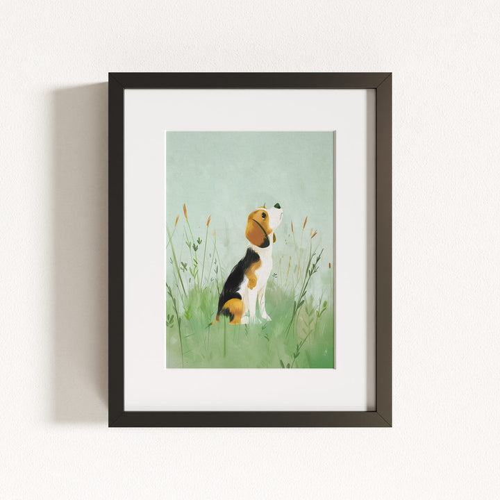Nursery Art Picture Book Puppies Prints