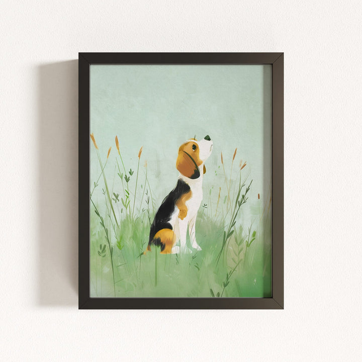 Nursery Art Picture Book Puppies Prints