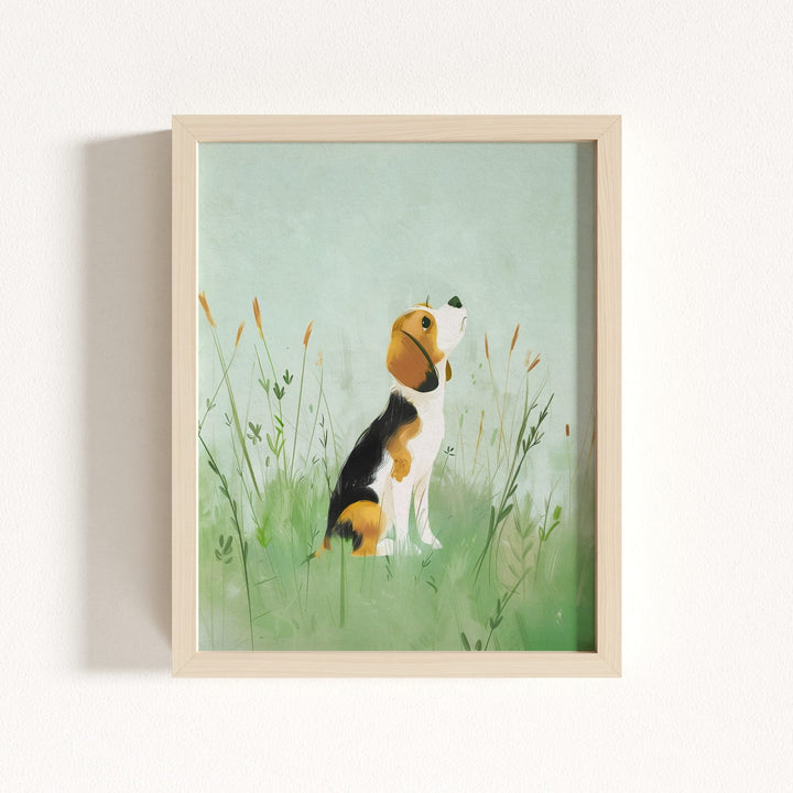 Nursery Art Picture Book Puppies Prints