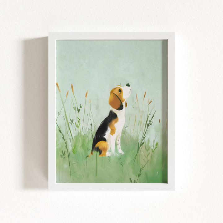 Nursery Art Picture Book Puppies Prints