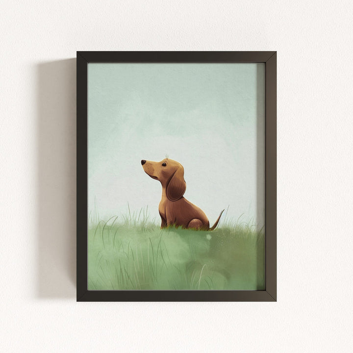 Nursery Art Picture Book Puppies Prints