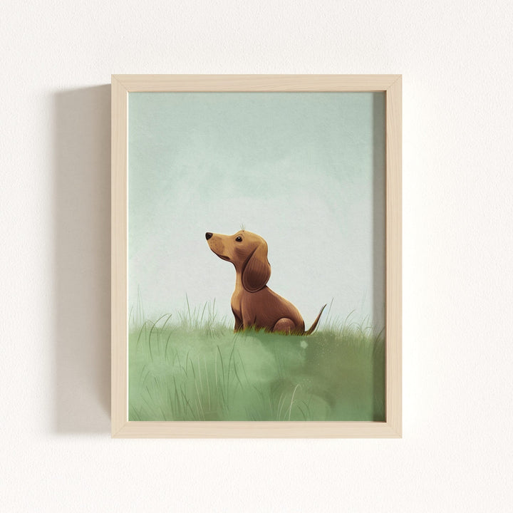 Nursery Art Picture Book Puppies Prints