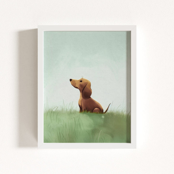 Nursery Art Picture Book Puppies Prints