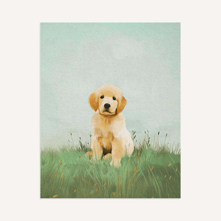 Nursery Art Picture Book Puppies Prints