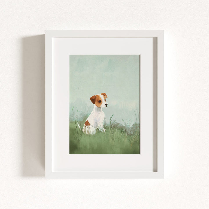 Nursery Art Picture Book Puppies Prints