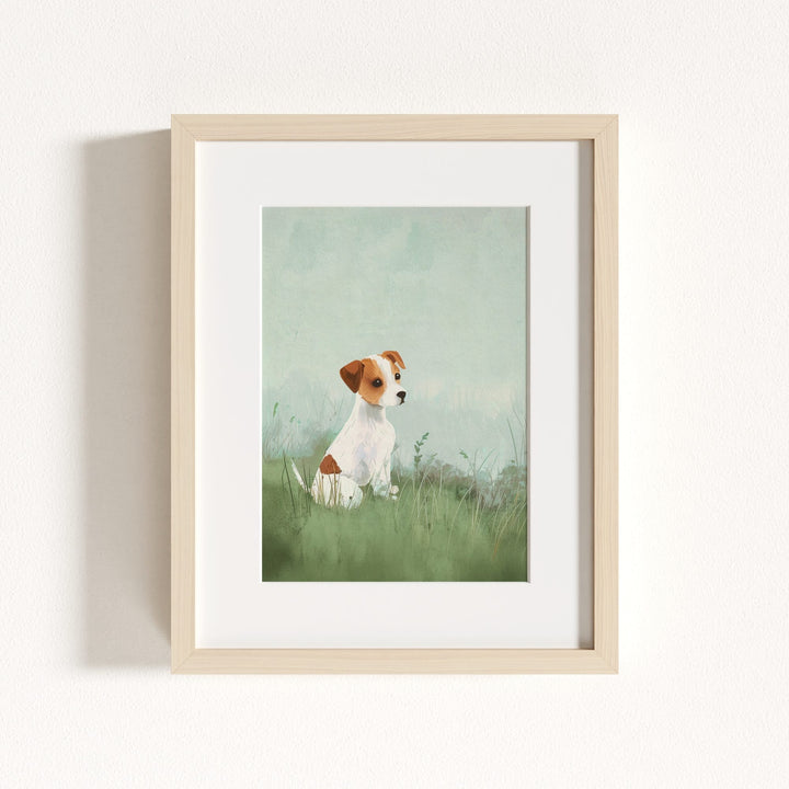 Nursery Art Picture Book Puppies Prints