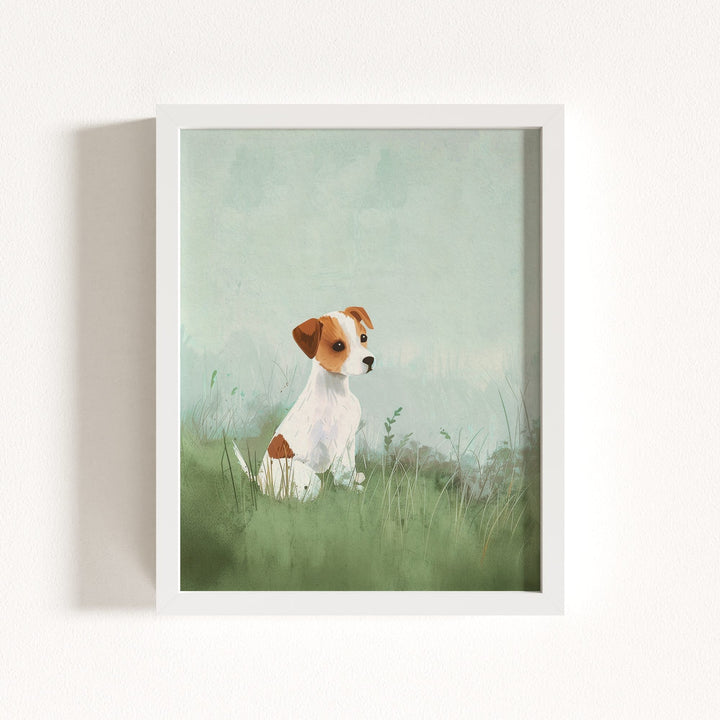 Nursery Art Picture Book Puppies Prints