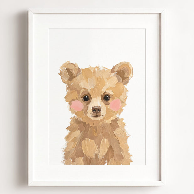 Little Painted Grizzly Bear