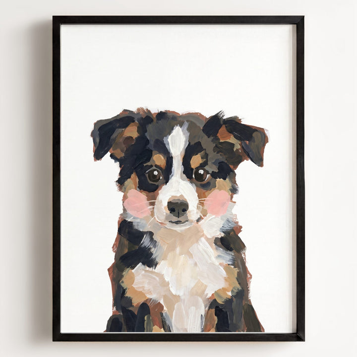 Little Painted Dog-Australian-Shepherd