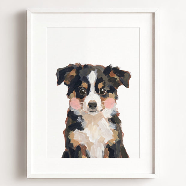 Little Painted Dog-Australian-Shepherd