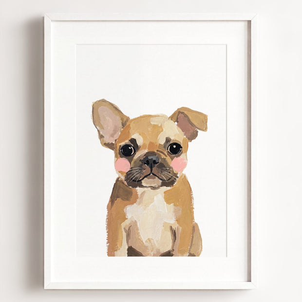 Little Painted Dog-French-Bulldog