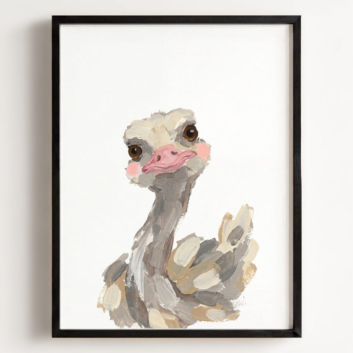 Little Painted Ostrich