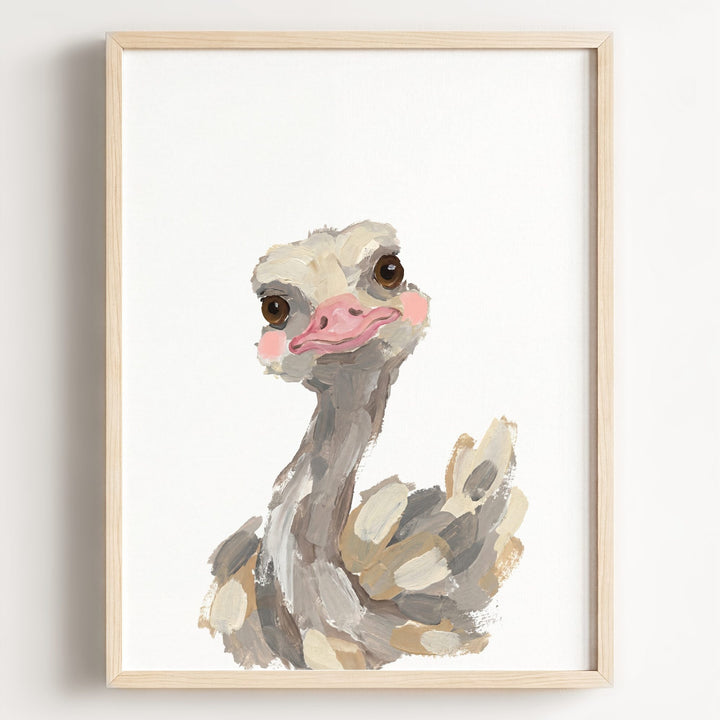 Little Painted Ostrich