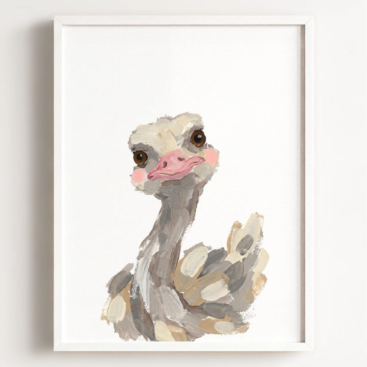 Little Painted Ostrich