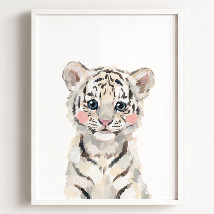 Little Painted Tiger-White