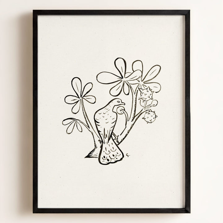 Pigeon Art Print