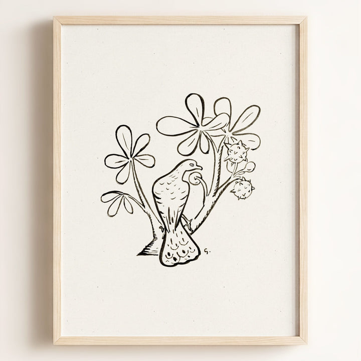 Pigeon Art Print