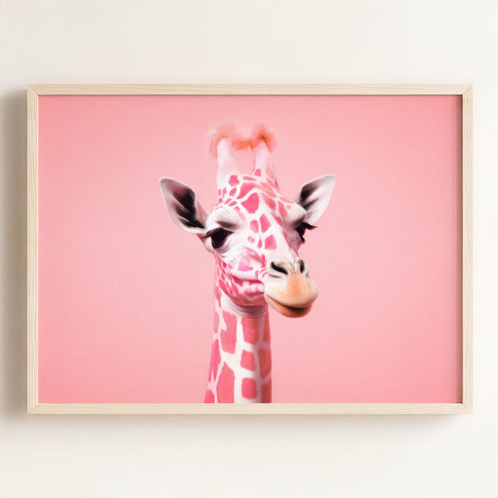 Pink Animal Portraits