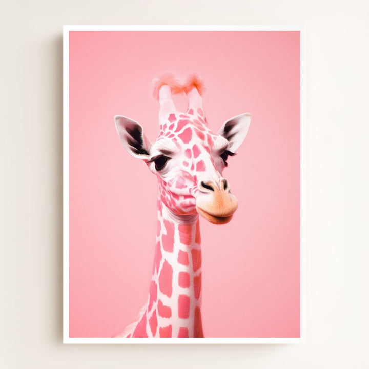 Pink Animal Portraits