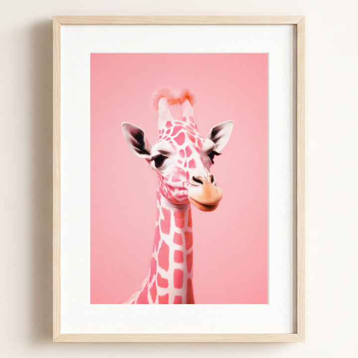 Pink Animal Portraits