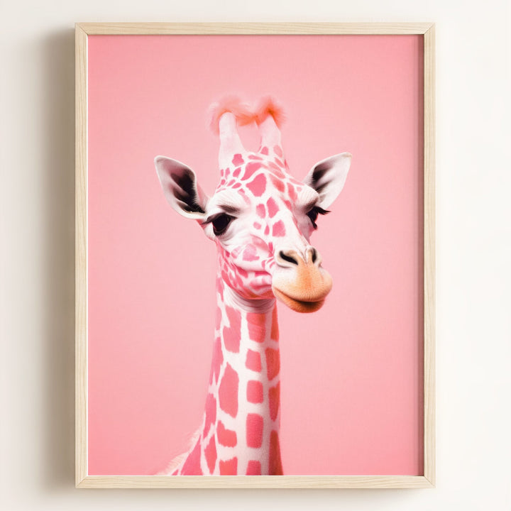 Pink Animal Portraits