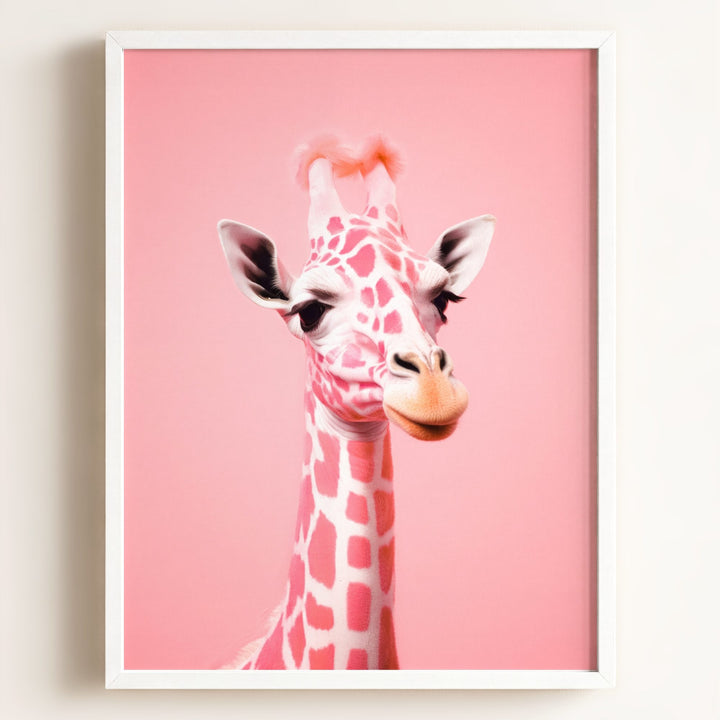 Pink Animal Portraits