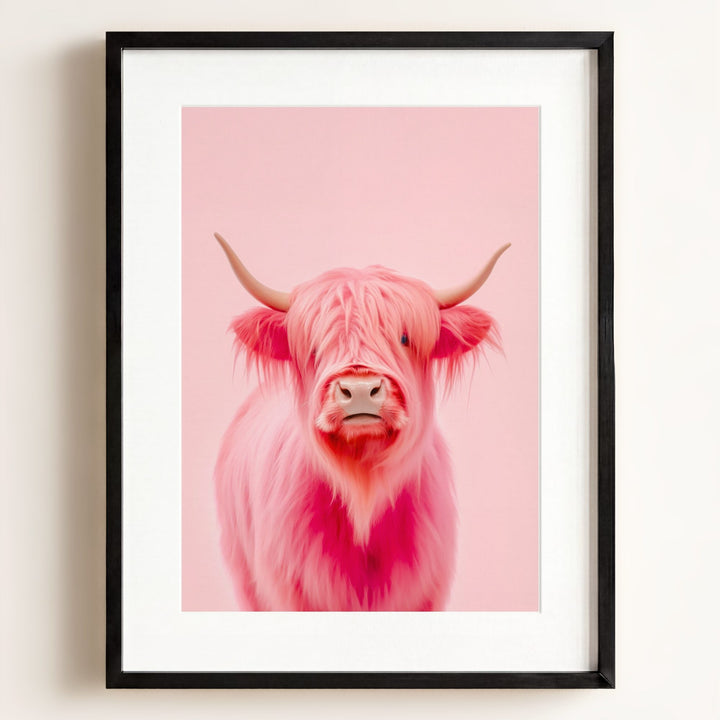 Pink Animal Portraits