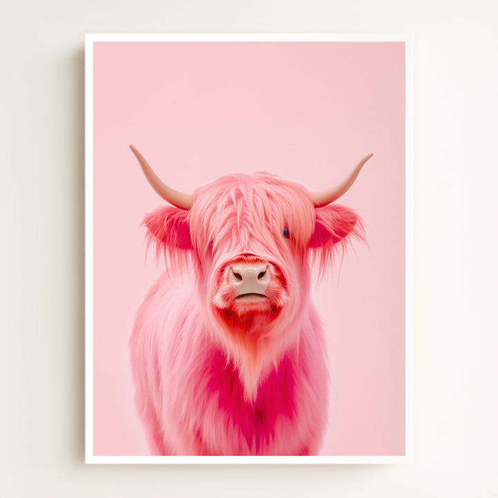 Pink Animal Portraits
