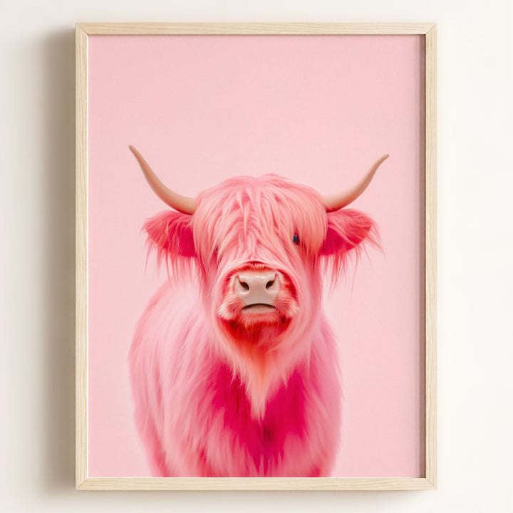 Pink Animal Portraits
