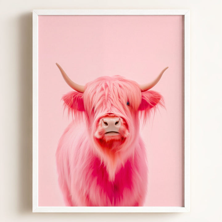 Pink Animal Portraits