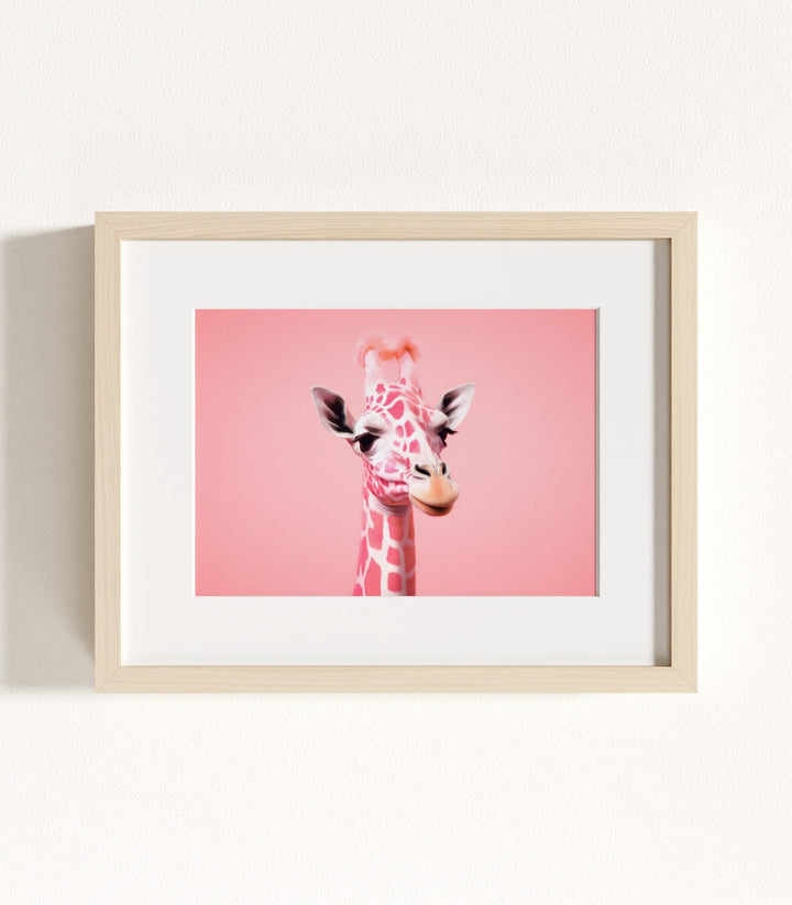 Pink Animal Portraits