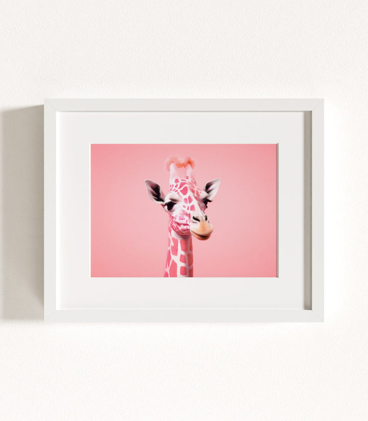 Pink Animal Portraits