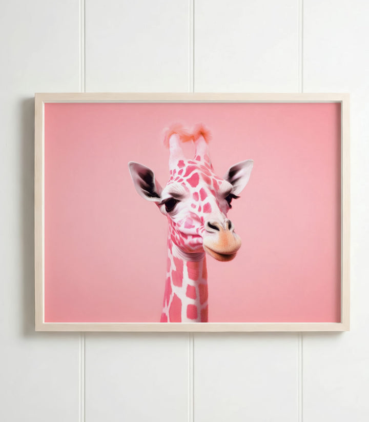 Pink Animal Portraits