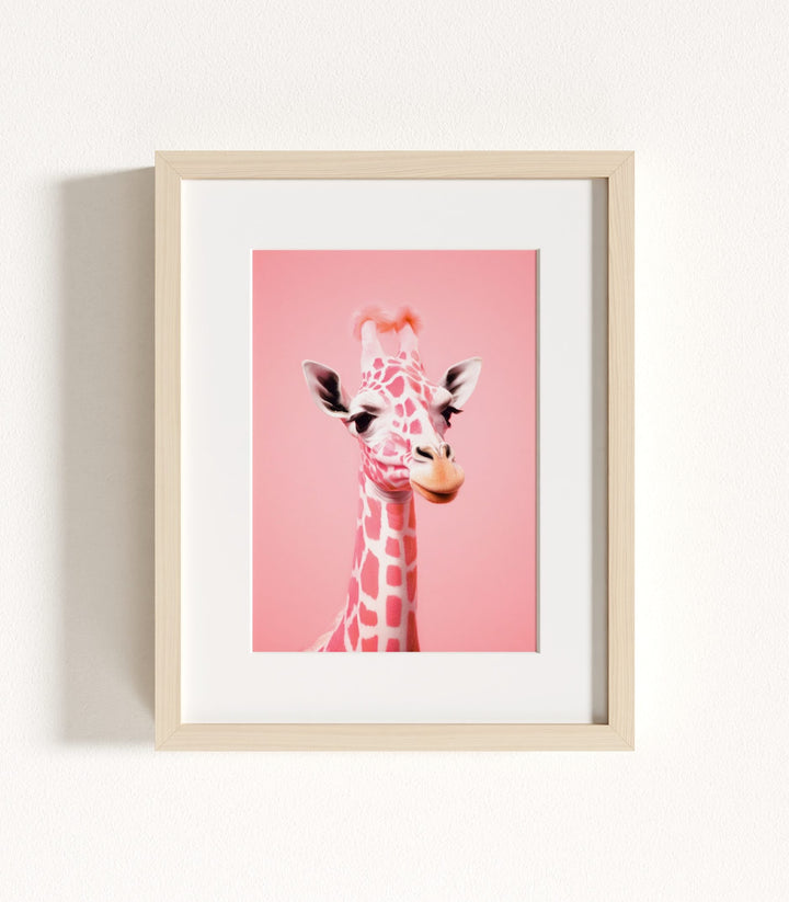 Pink Animal Portraits