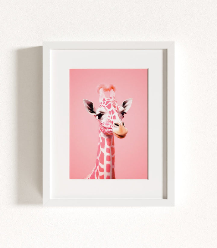 Pink Animal Portraits