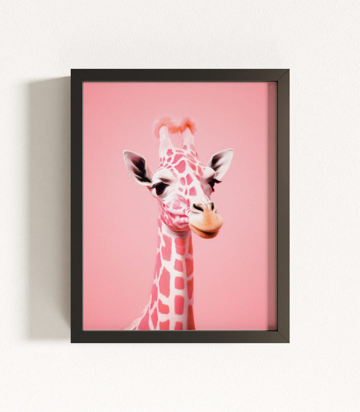 Pink Animal Portraits