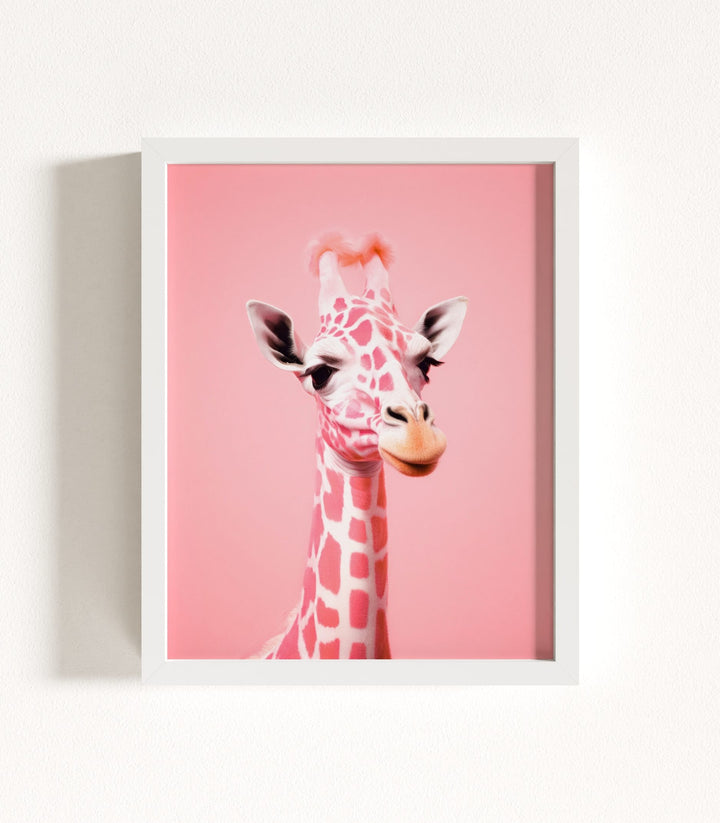 Pink Animal Portraits