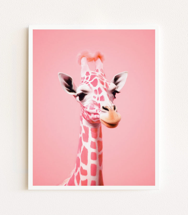 Pink Animal Portraits