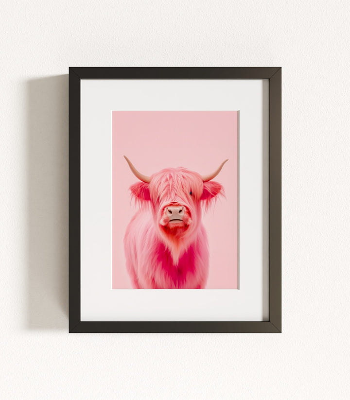 Pink Animal Portraits