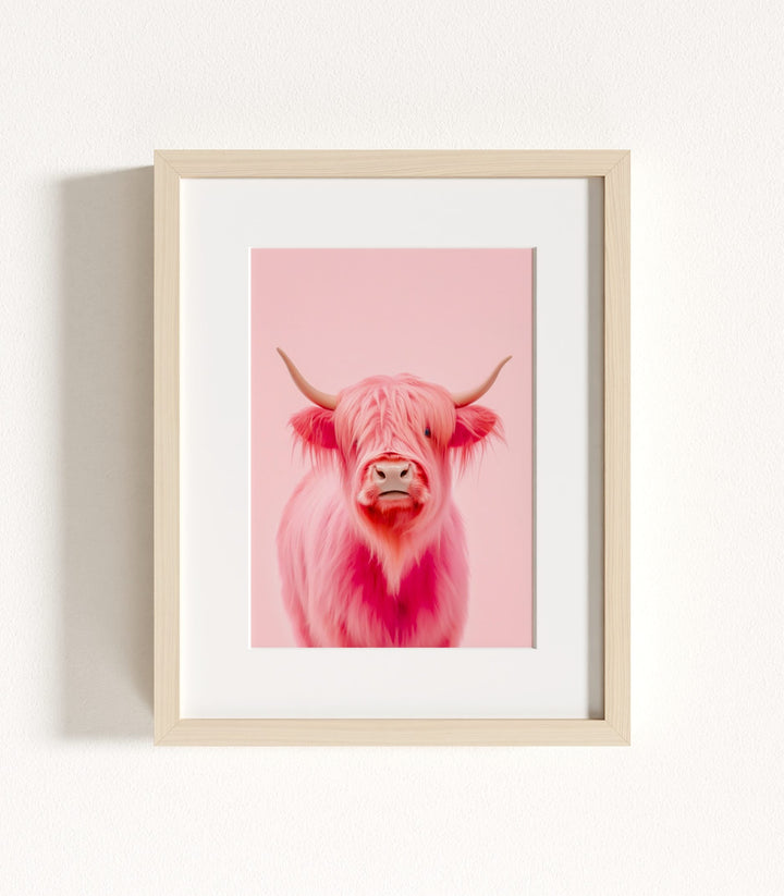 Pink Animal Portraits