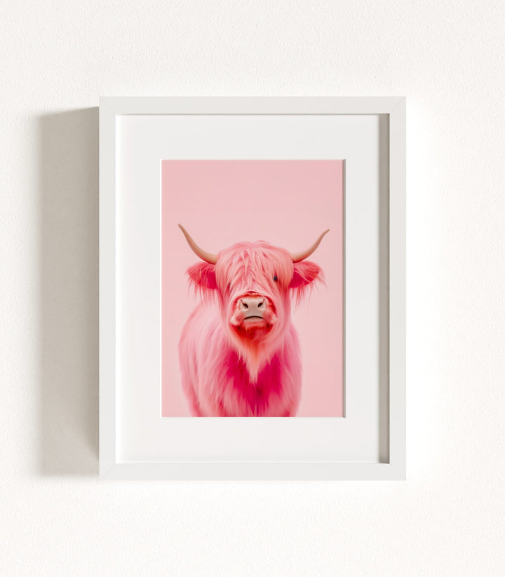 Pink Animal Portraits