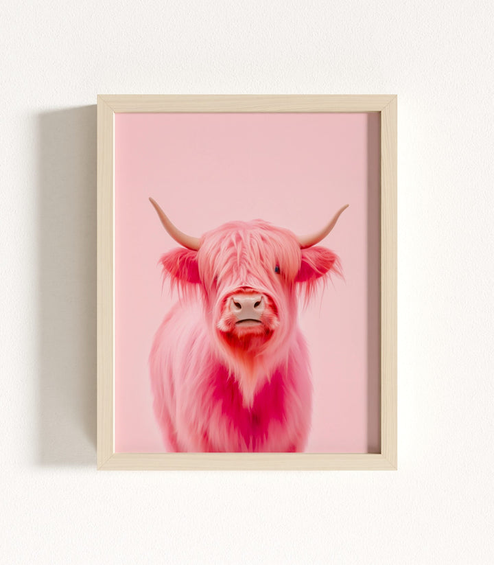 Pink Animal Portraits